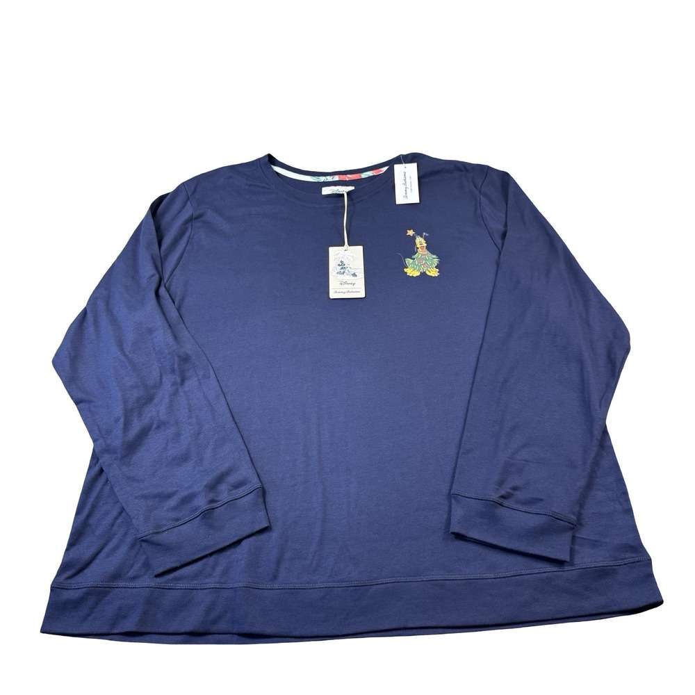 Tommy Bahama Disney Dreaming Of Paradise Blue Pluto Pajama Top XXL NWT